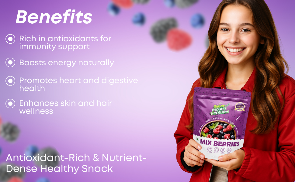 Premium Mix Berries – Naturally Sweet & Tangy Blend