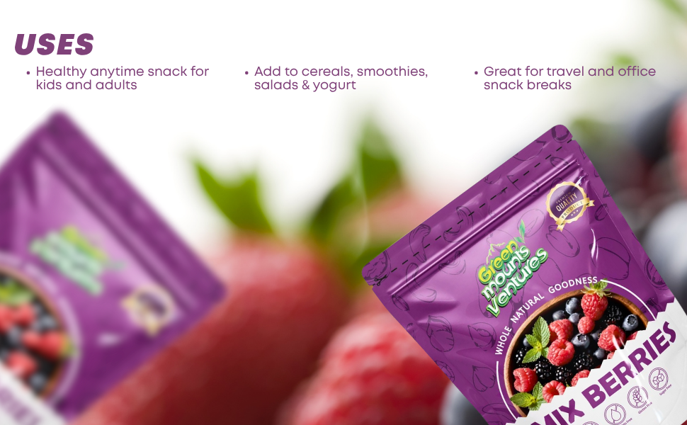 Premium Mix Berries – Naturally Sweet & Tangy Blend