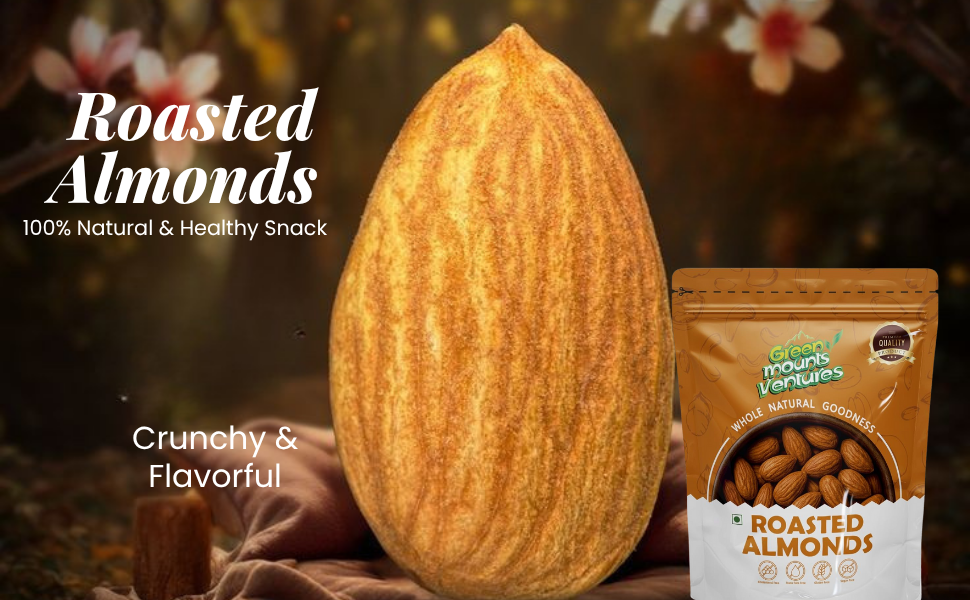 Organic Premium California Almonds – Protein & Fiber Rich