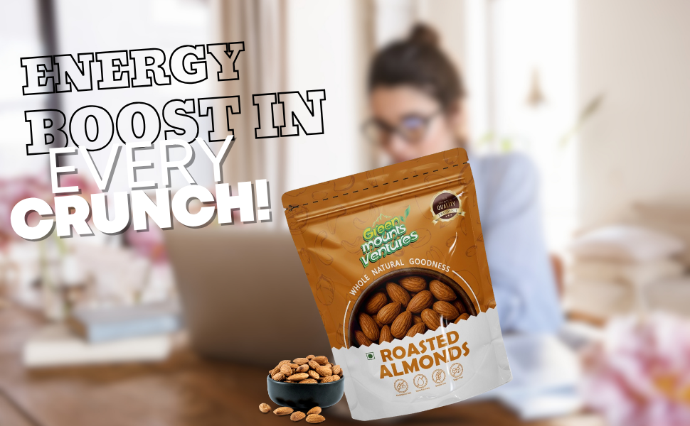 Organic Premium California Almonds – Protein & Fiber Rich