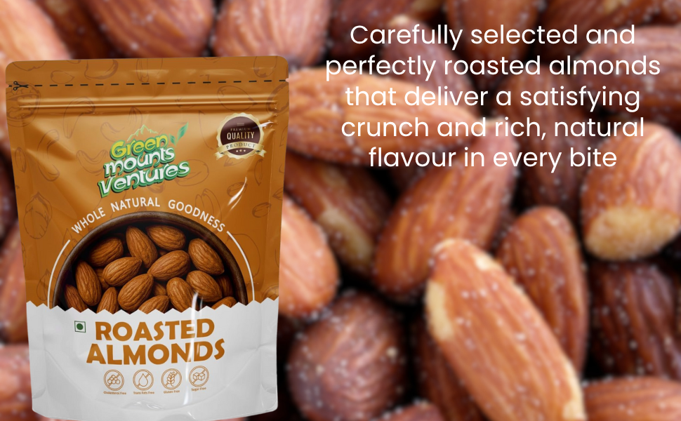 Organic Premium California Almonds – Protein & Fiber Rich