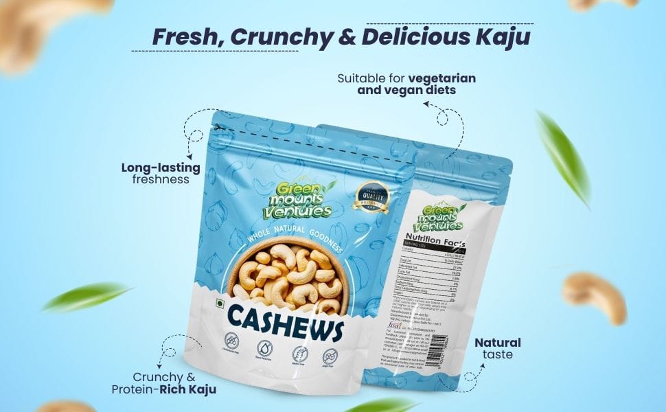 Premium Cashews – Crunchy & Nutritious