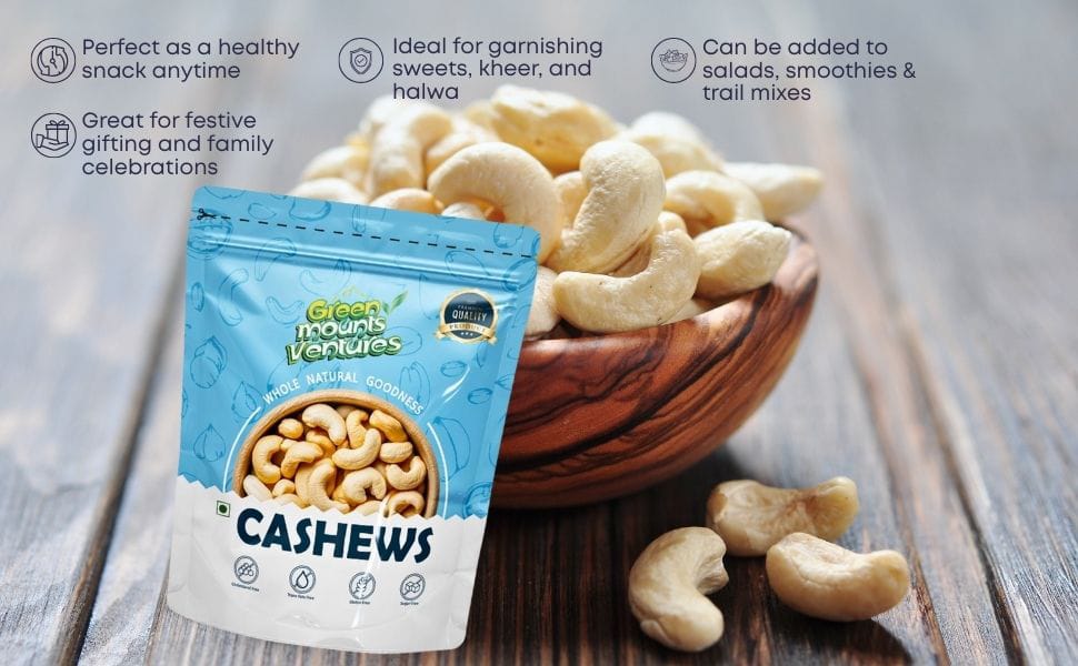 Premium Cashews – Crunchy & Nutritious