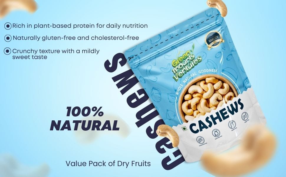 Premium Cashews – Crunchy & Nutritious