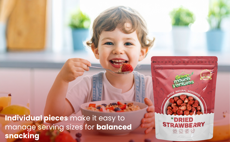 Premium Dried Strawberry – Naturally Sweet & Tangy