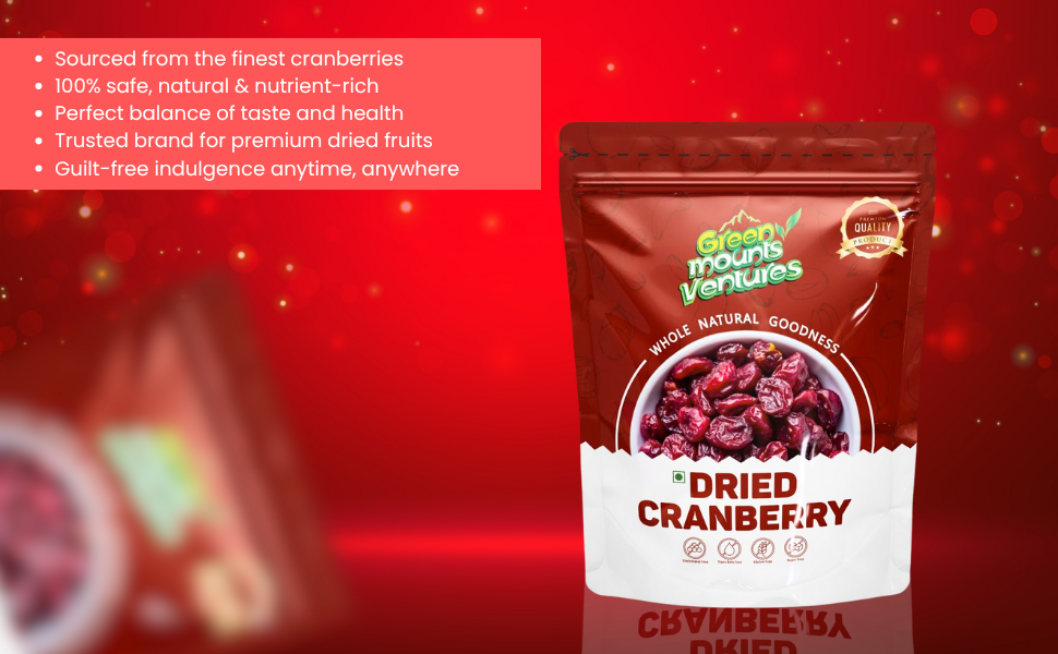 Premium Dried Cranberry – Naturally Sweet & Tart