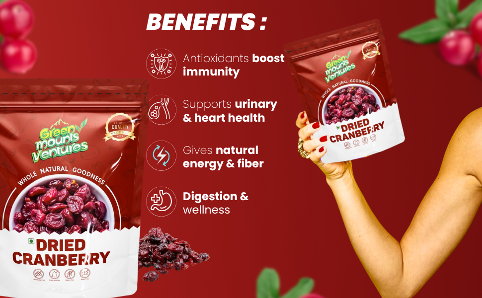 Premium Dried Cranberry – Naturally Sweet & Tart