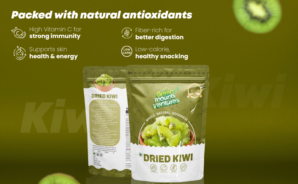 Premium Quality Dried Kiwi – Tangy & Nutritious Delight