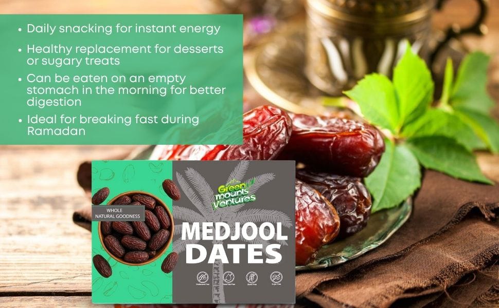 Organic Premium Medjool Dates – Healthy & Delicious