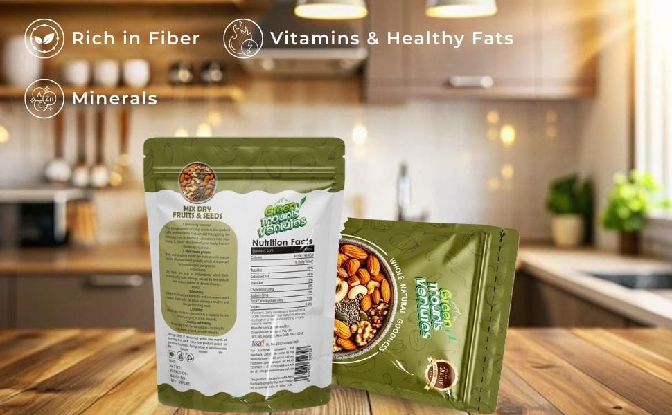 Premium Mix Dry Fruits & Seeds – Power-Packed Nutrition
