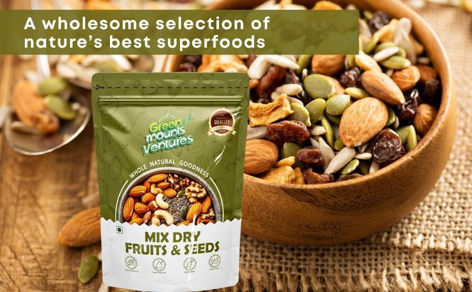 Premium Mix Dry Fruits & Seeds – Power-Packed Nutrition