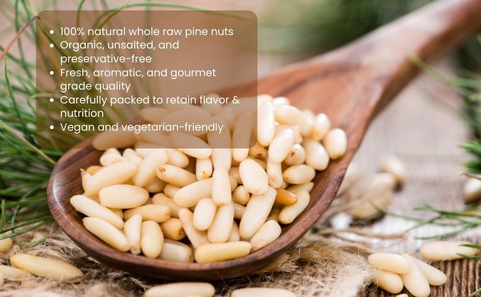 Premium Handpicked Pine Nuts – Energy & Wellness Booster