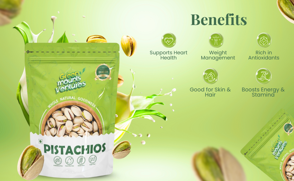 Premium Pistachios – Crunchy & Naturally Nutritious