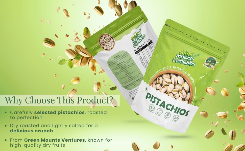 Premium Pistachios – Crunchy & Naturally Nutritious