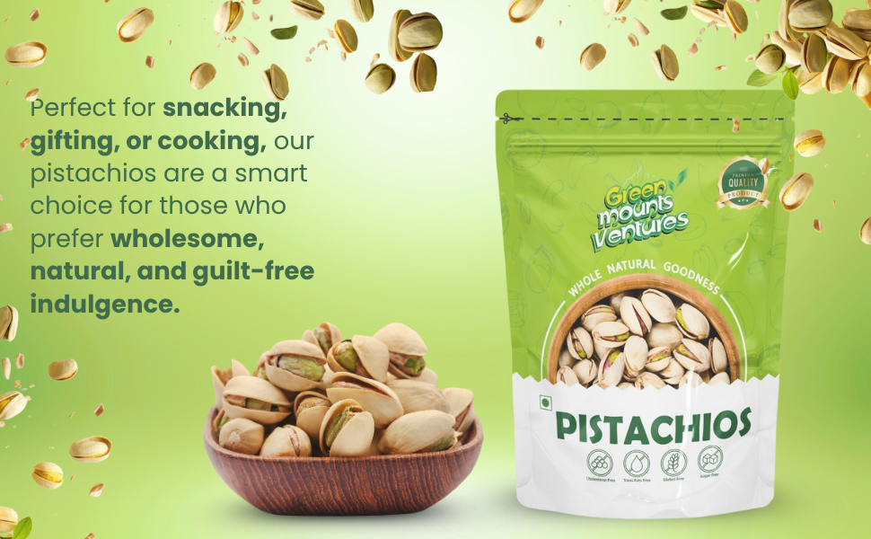 Premium Pistachios – Crunchy & Naturally Nutritious