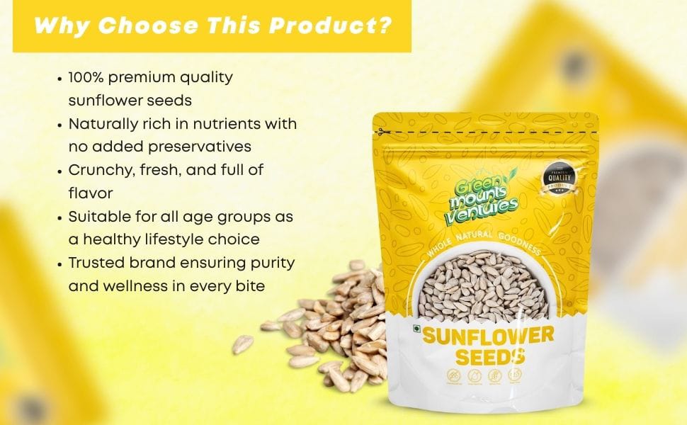 Premium Quality Sunflower Seeds – Immunity & Energy Booster