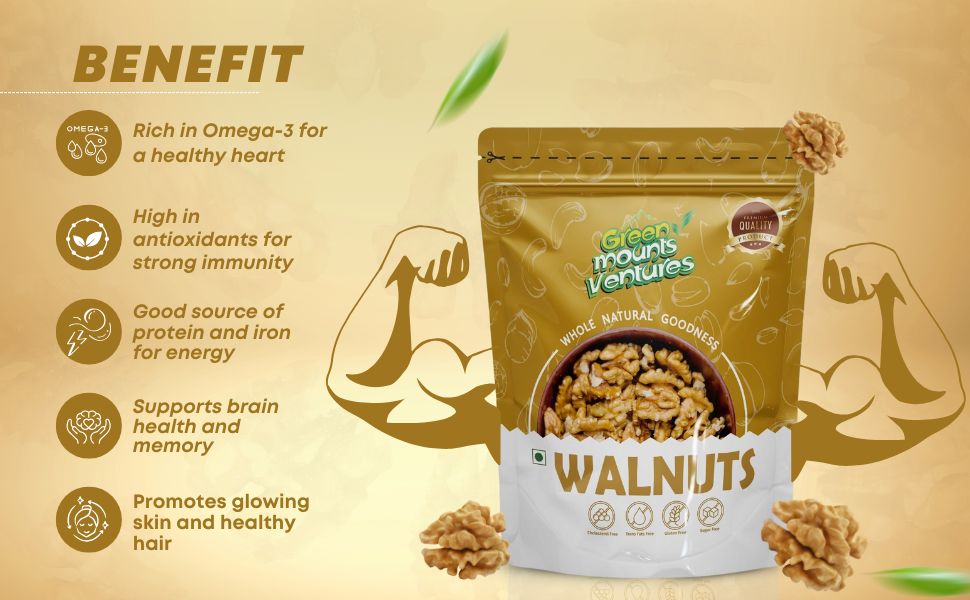 Premium Quality Walnuts – Rich in Omega-3 & Antioxidants
