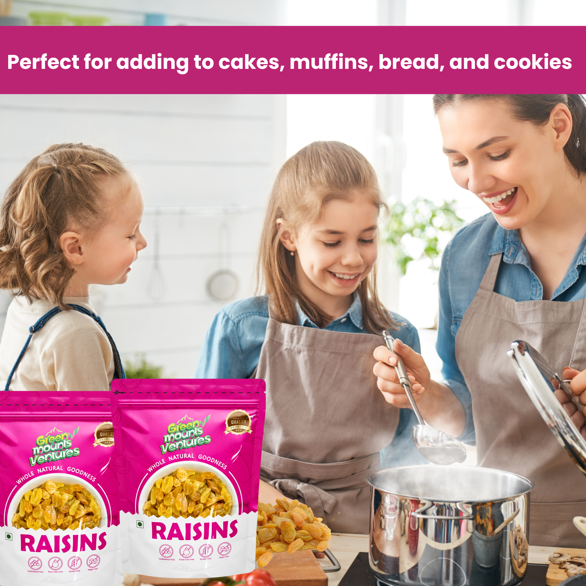 Premium Raisins – Naturally Sweet & Nutritious