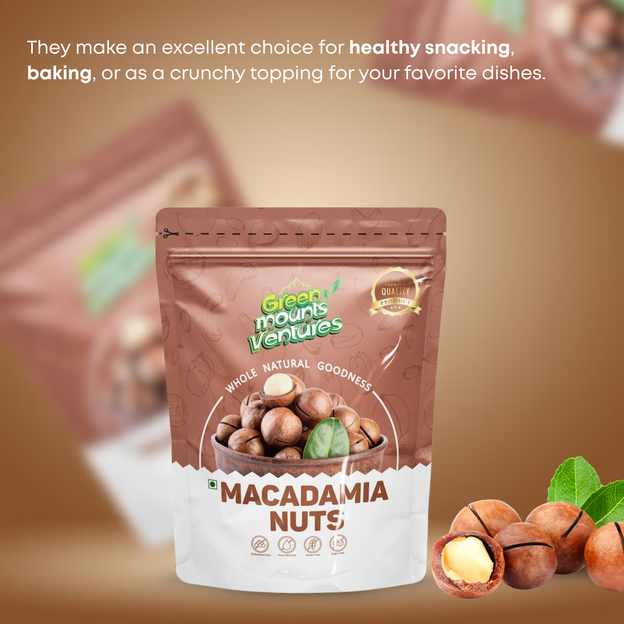Premium Quality Macadamia Nuts – Rich in Healthy Fats