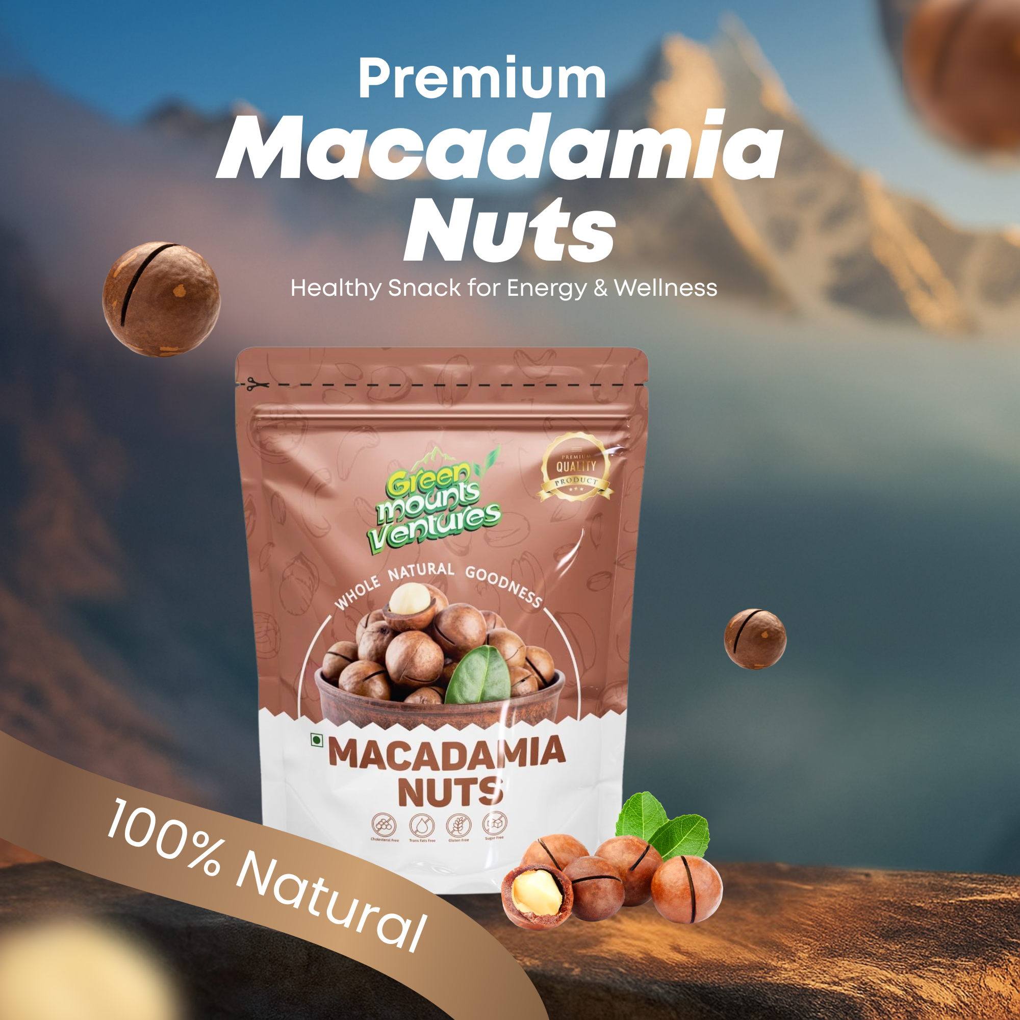 Premium Quality Macadamia Nuts – Rich in Healthy Fats
