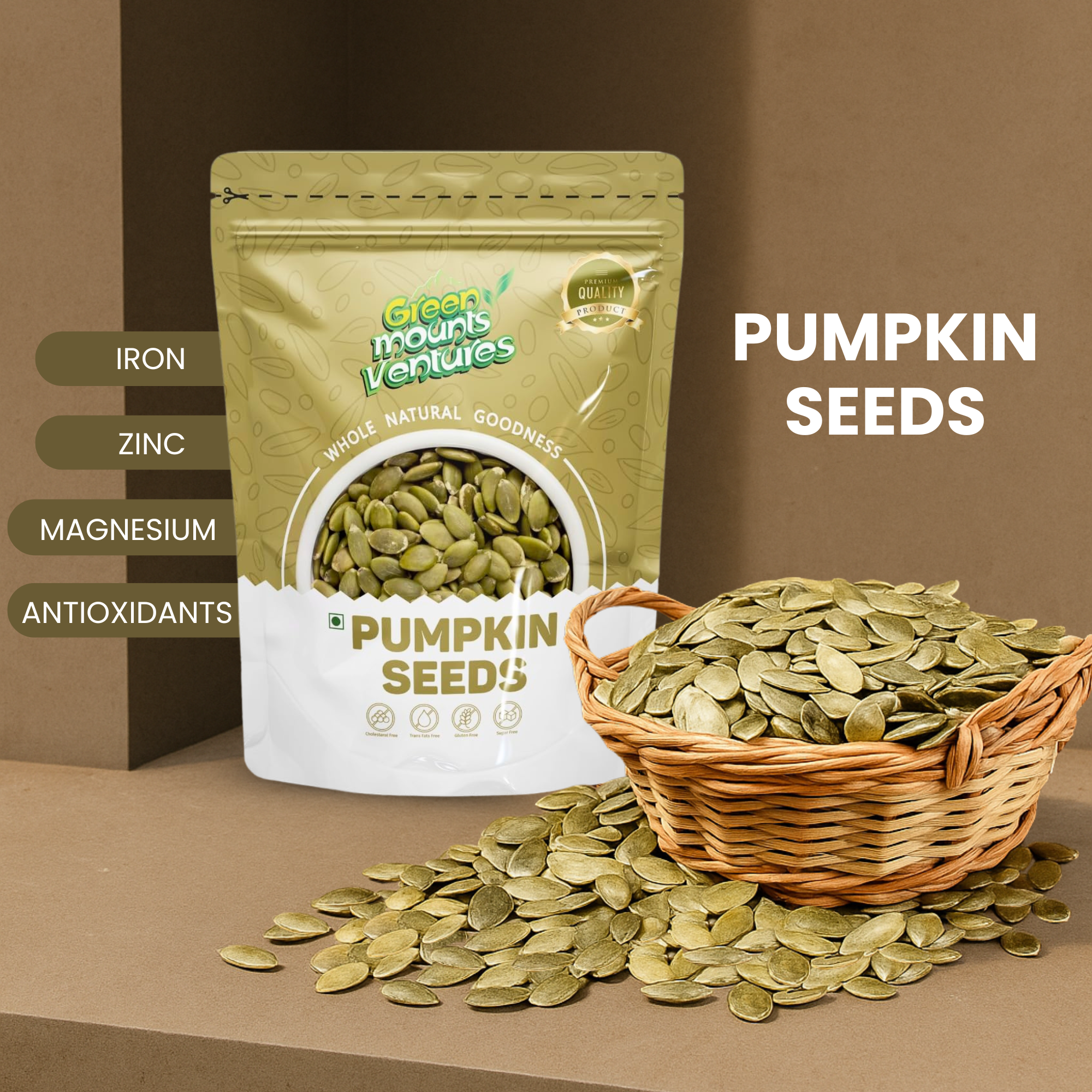 Premium Pumpkin Seeds – Superfood for Everyday Health