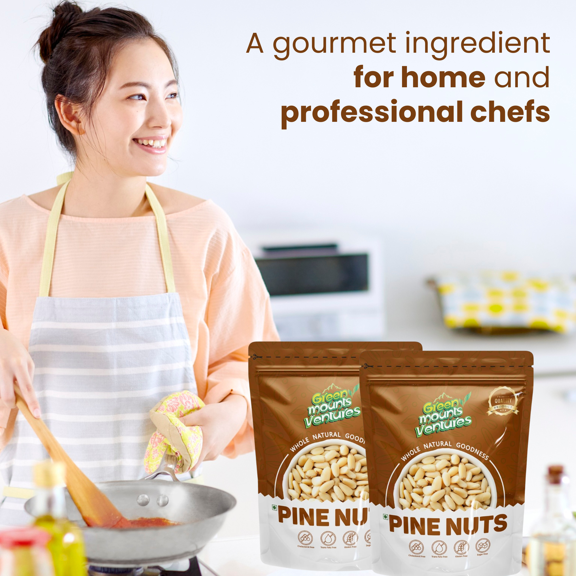 Premium Handpicked Pine Nuts – Energy & Wellness Booster