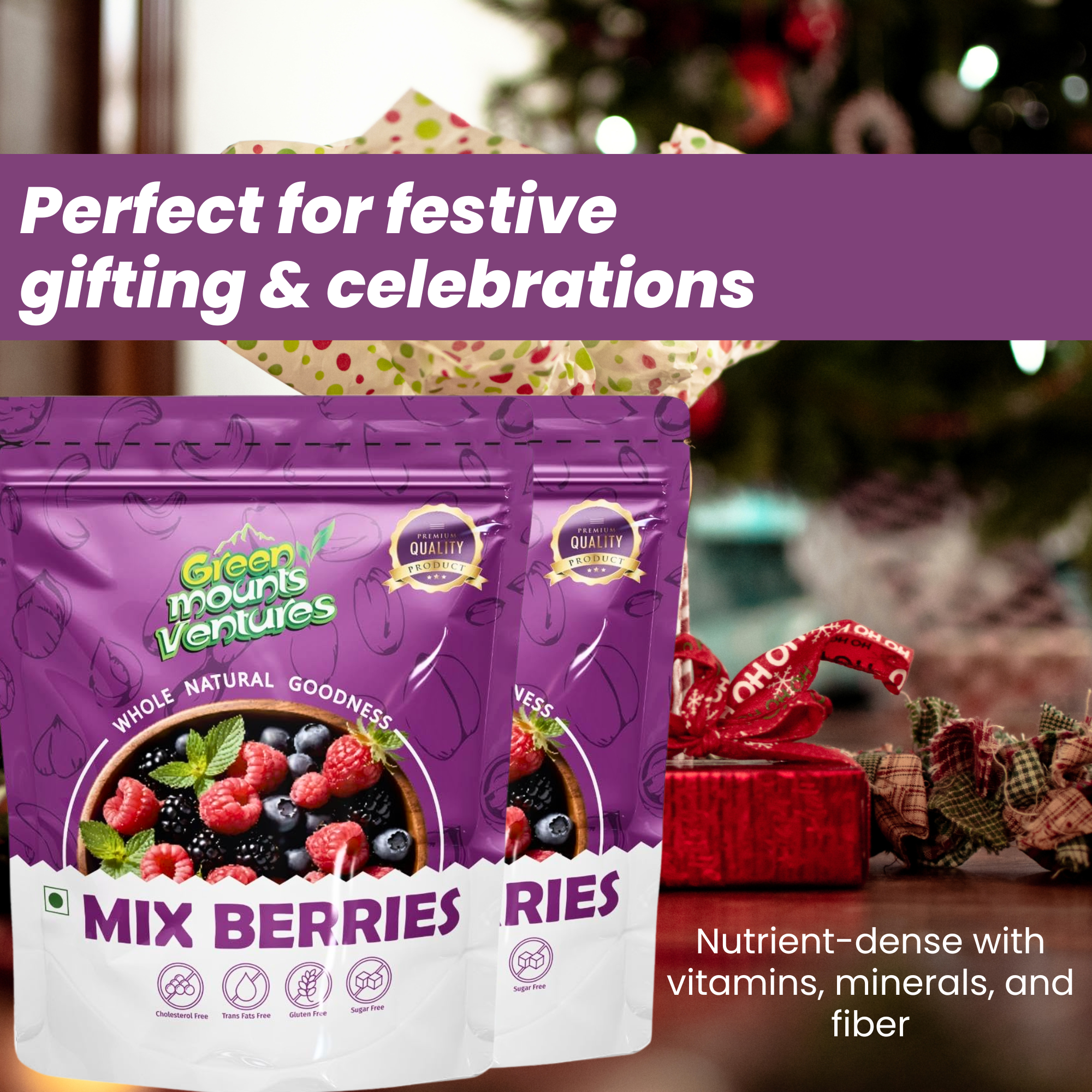 Premium Mix Berries – Naturally Sweet & Tangy Blend