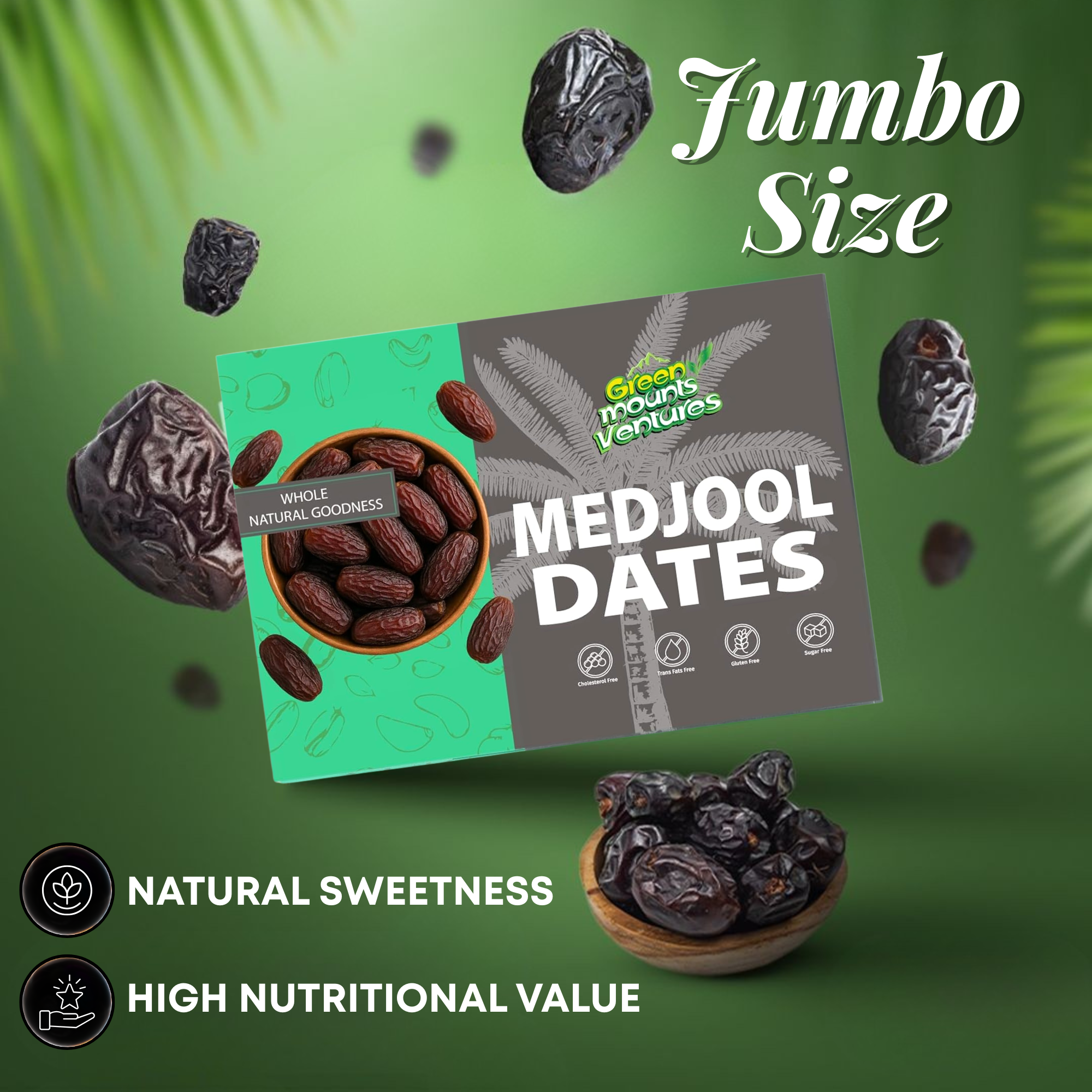Organic Premium Medjool Dates – Healthy & Delicious