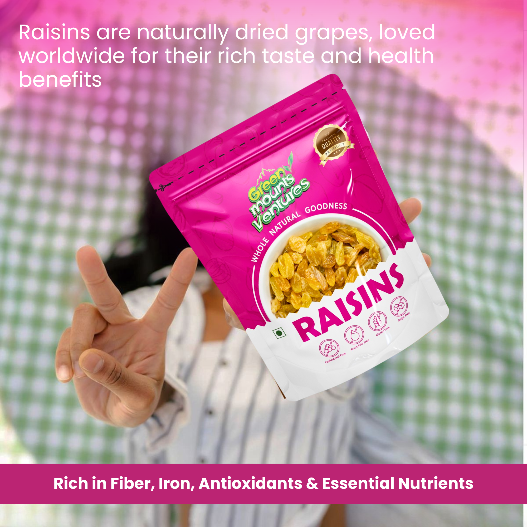Premium Raisins – Naturally Sweet & Nutritious