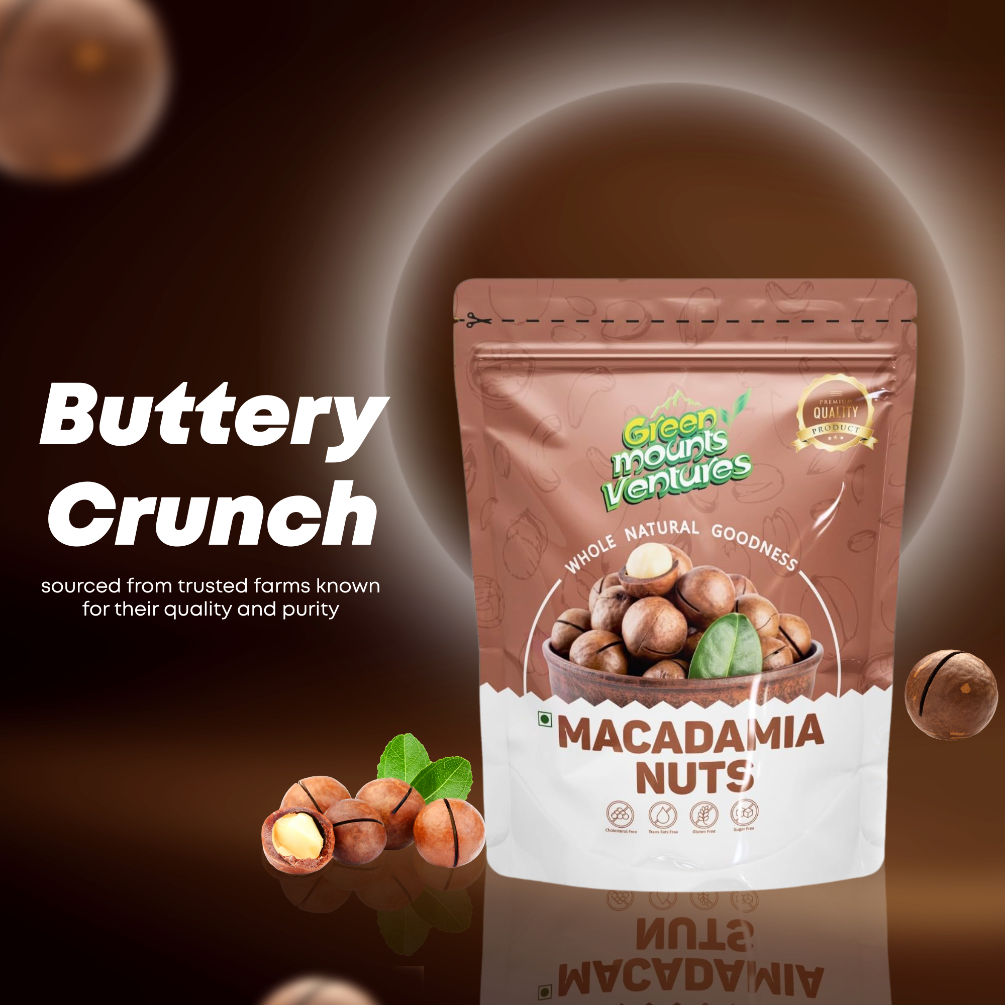 Premium Quality Macadamia Nuts – Rich in Healthy Fats