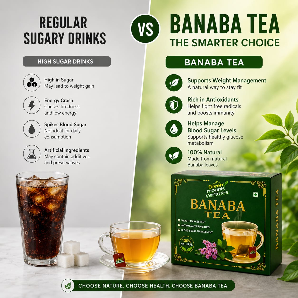 Premium Banaba Tea – 100% Natural Herbal Tea