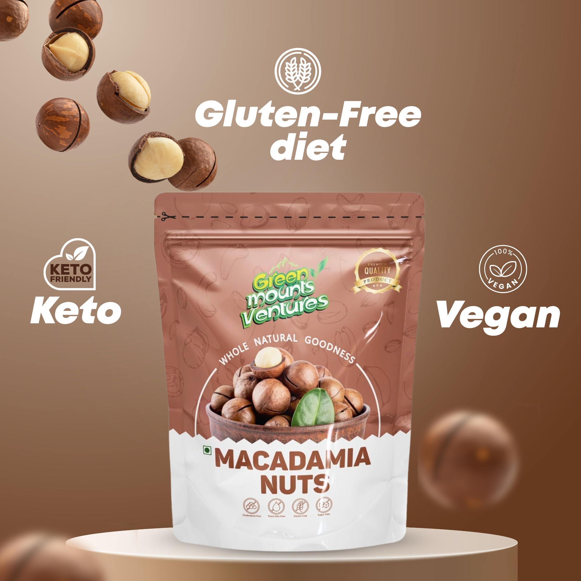 Premium Quality Macadamia Nuts – Rich in Healthy Fats