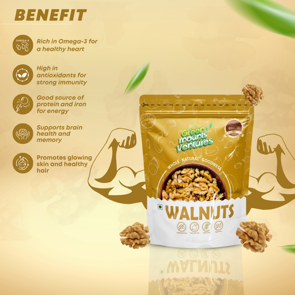 Premium Quality Walnuts – Rich in Omega-3 & Antioxidants