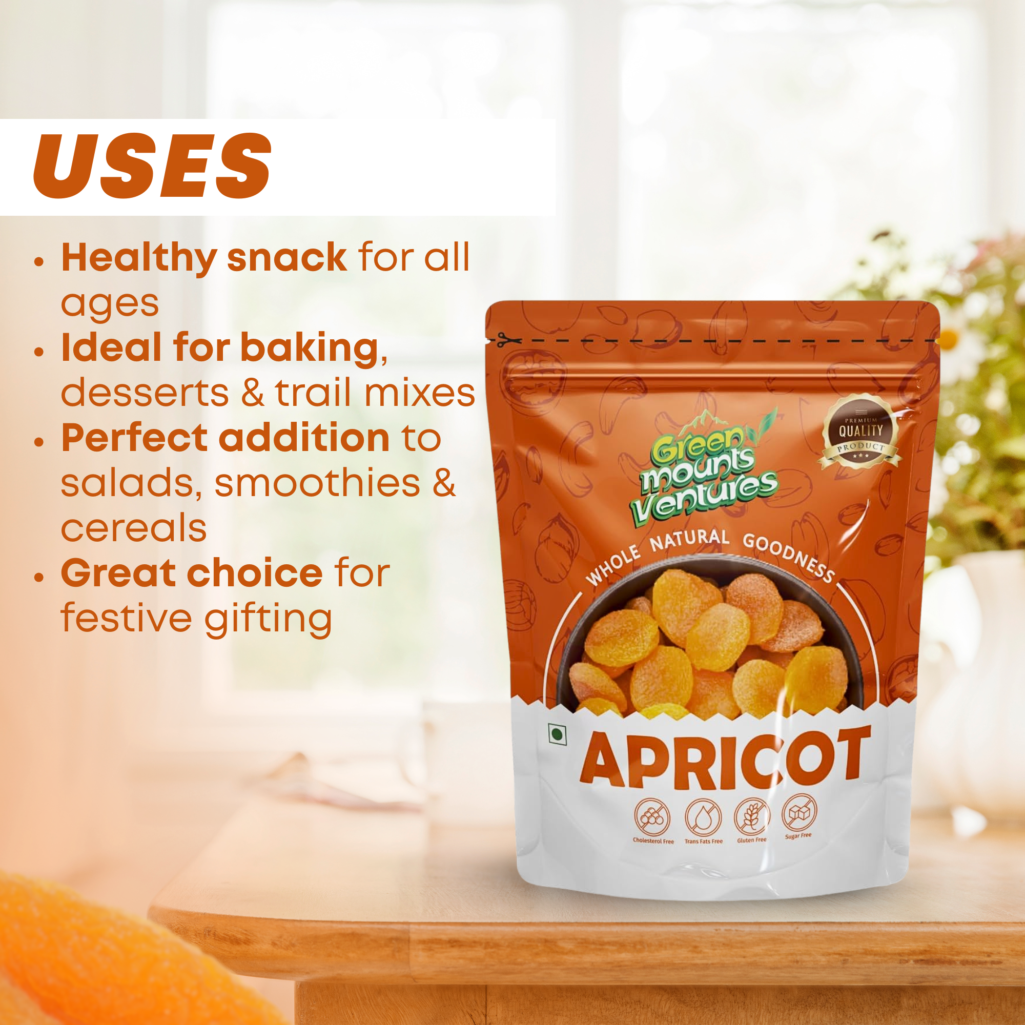 Royal Dried Apricots – Handpicked Quality
