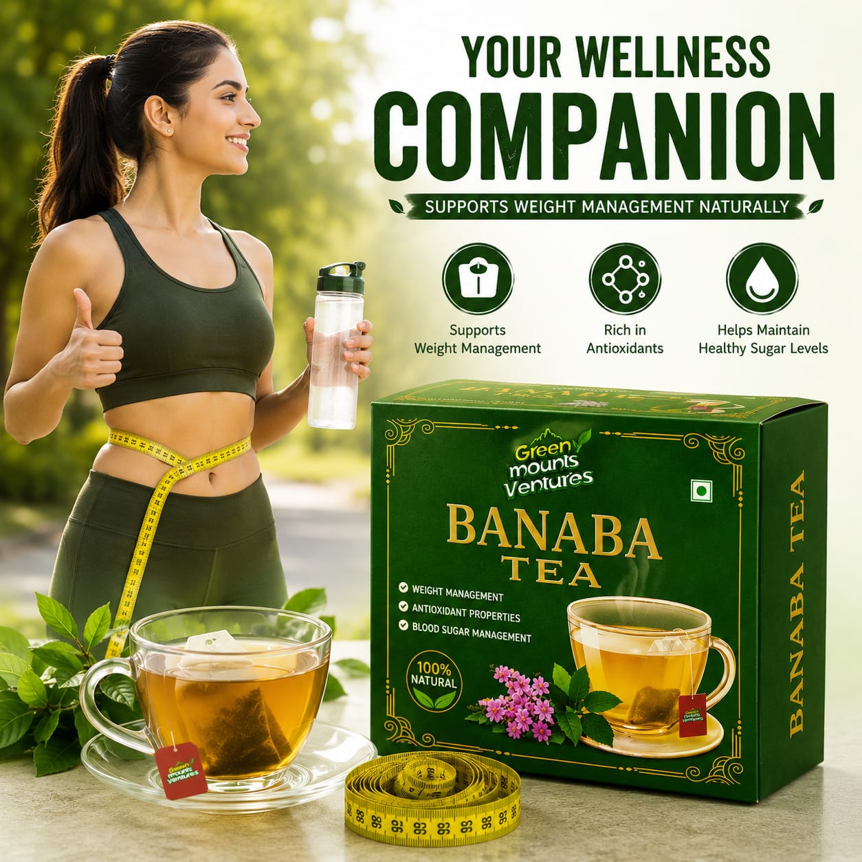 Premium Banaba Tea – 100% Natural Herbal Tea