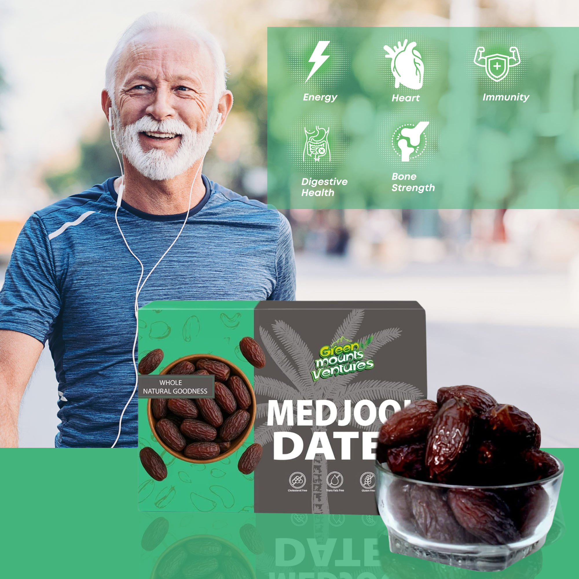 Organic Premium Medjool Dates – Healthy & Delicious
