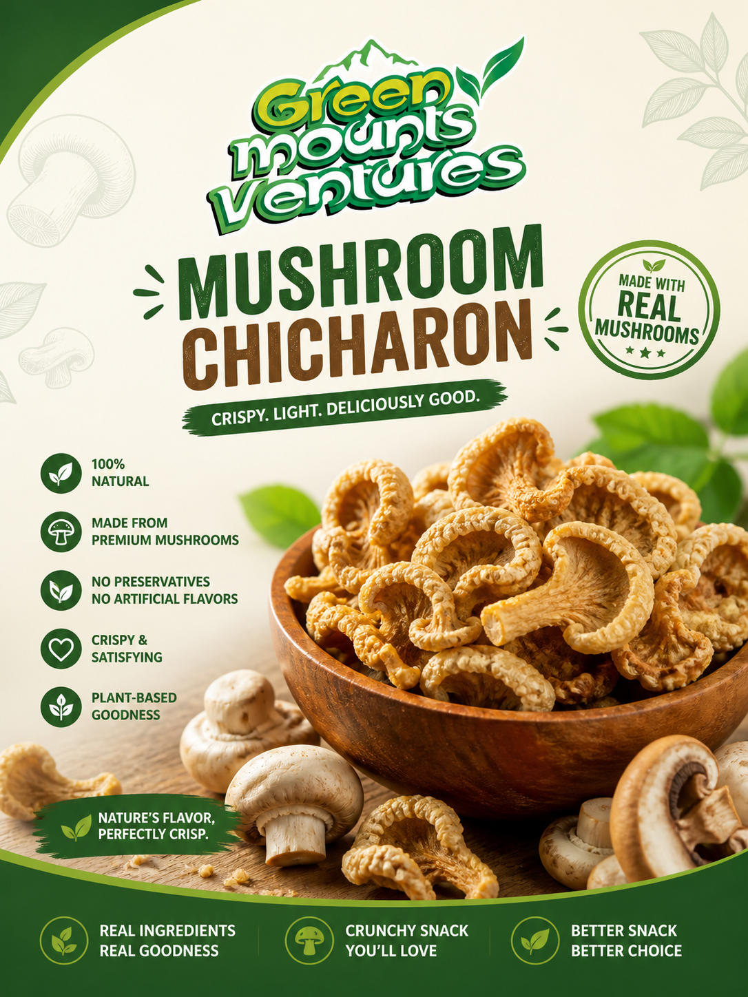 Mushroom Chicharon