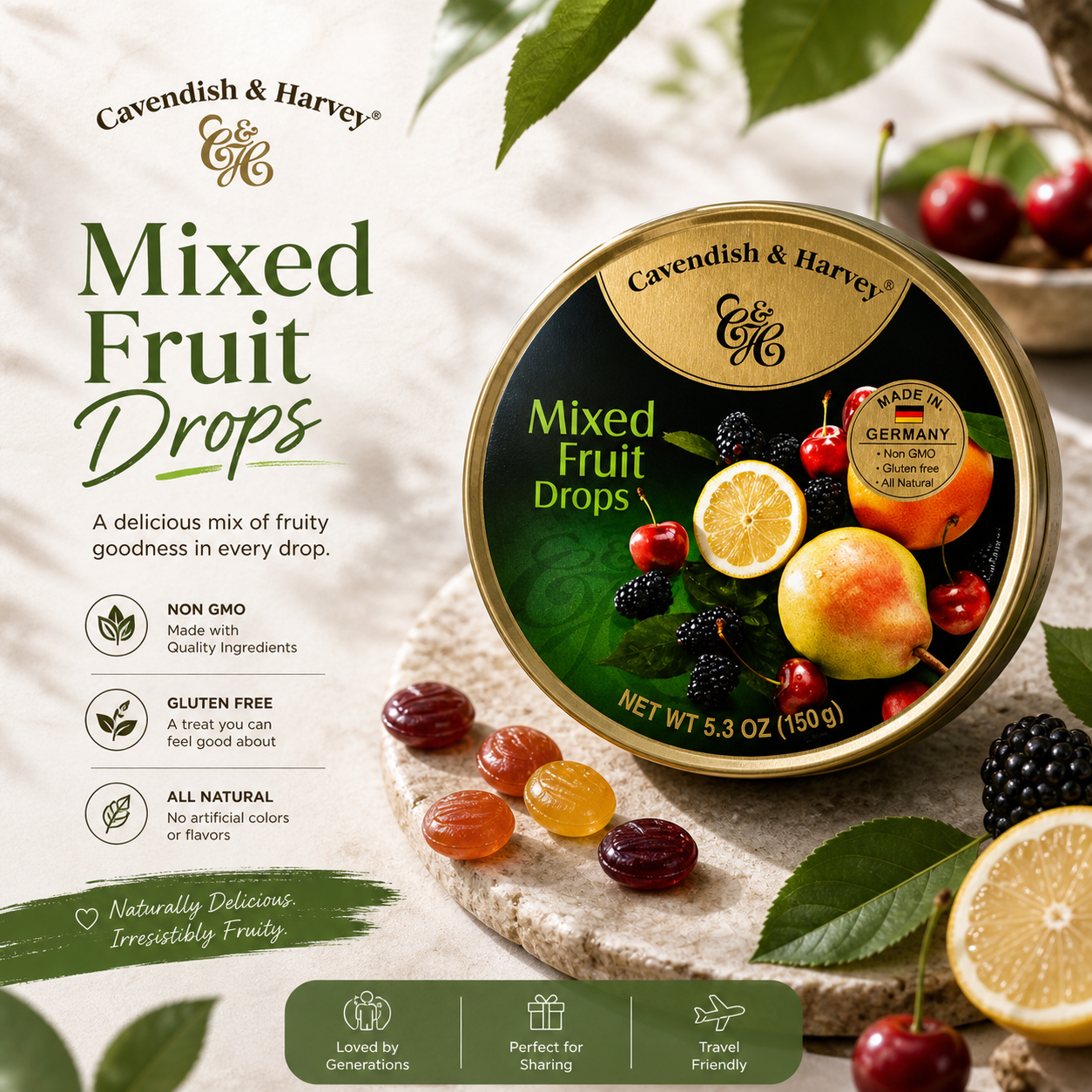 Mixs Fruits Drops