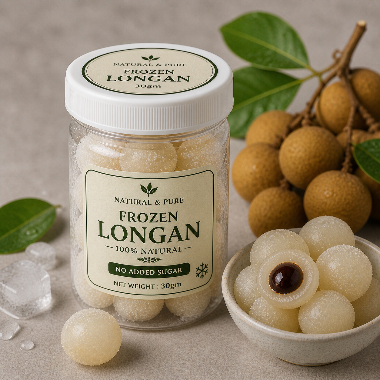 Frozen Longan 30gm